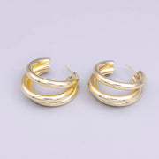 Santa Barbara Lifestyle Jewelry Goodland Gold Hoop Earrings